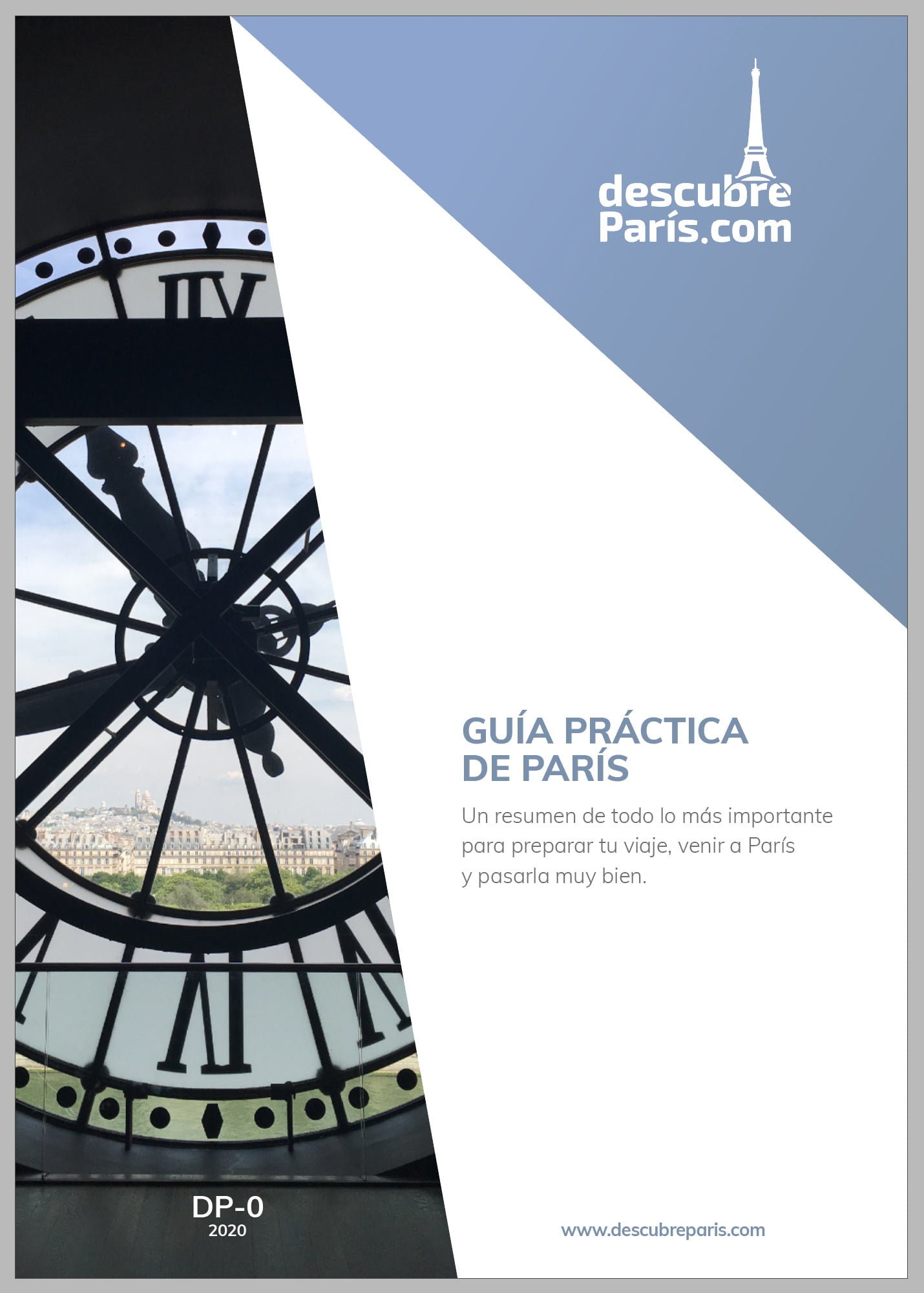 Combo Guía Práctica + Guía Descubre París en 3  días