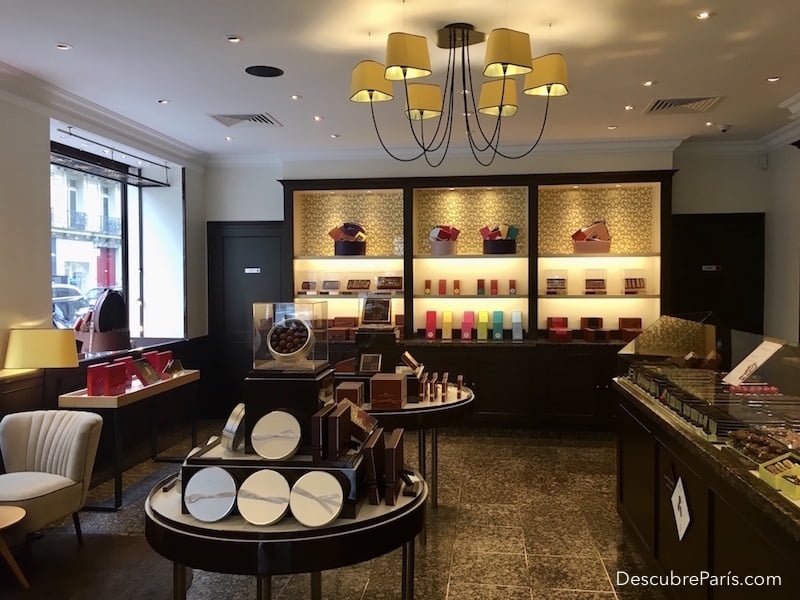 The Maison de Chocolat stores are inspired by haute couture maisons.