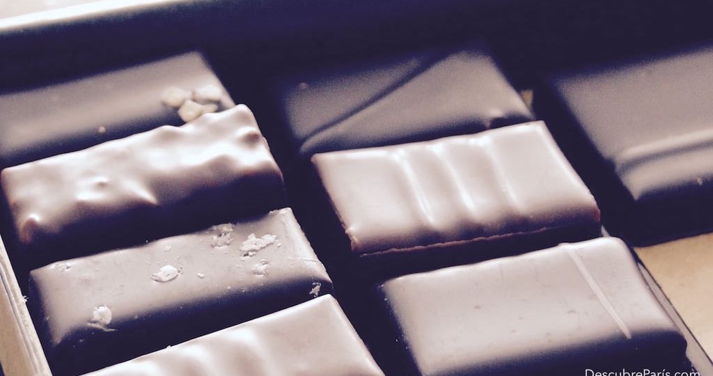 caja de chocolates con Los mejores chocolates de París. Fotos ©DescubreParis
