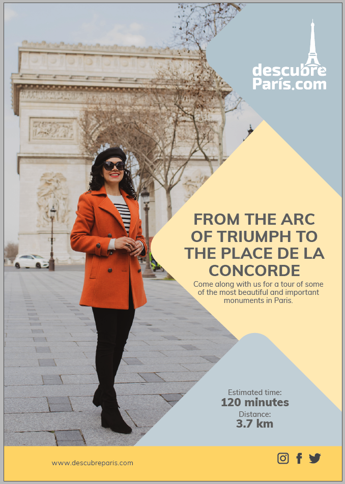From The Arc of Triumph to The Place De La Concorde